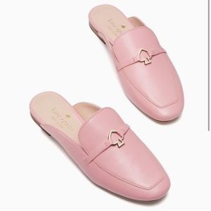 Kate Spade Pink Colada Spade Mules